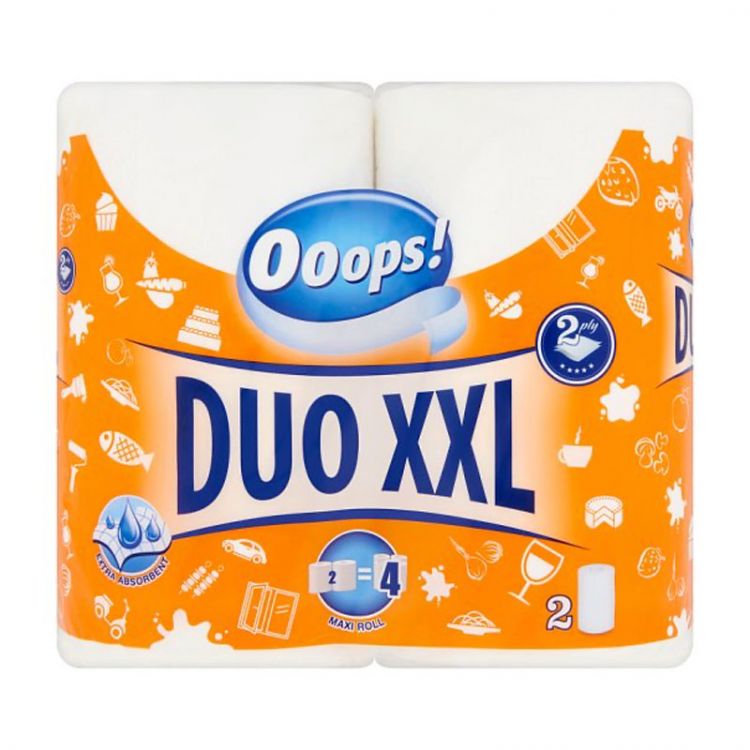 Ooops! Duo XXL kuchynské utierky 2rol./2vrstv.