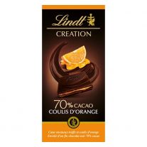Lindt Création 70% Orange 150g