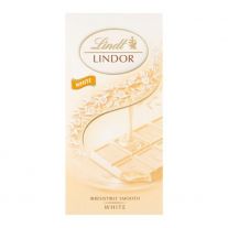 Lindt Lindor Tablet White 100g