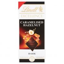 Lindt Excellence Caramelized Hazelnut 100g