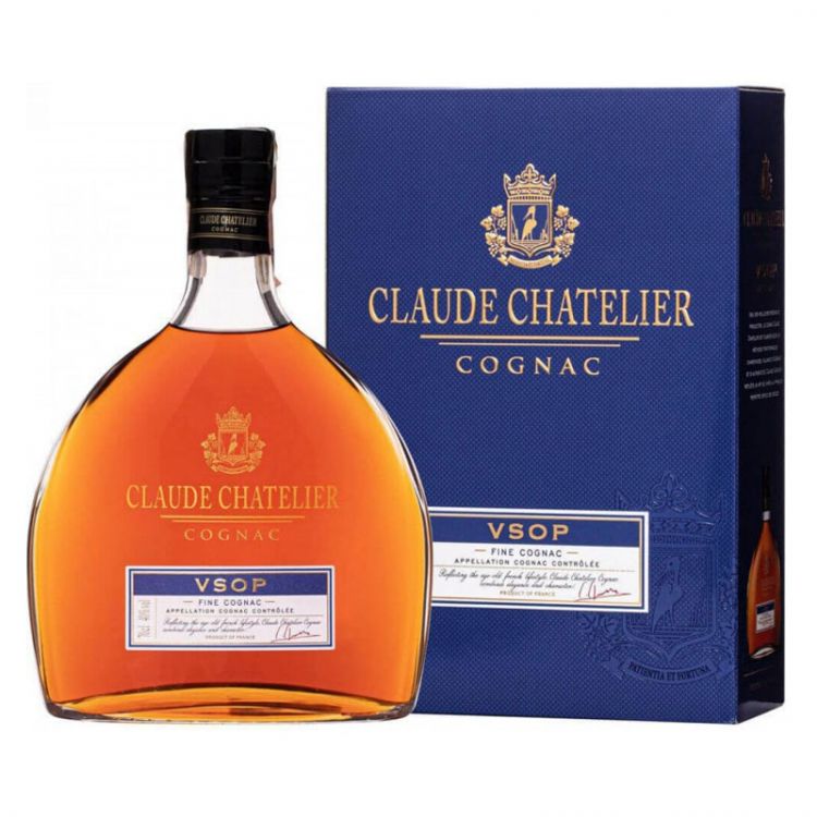 Claude Chatelier koňak VSOP  40%  0.7l GB