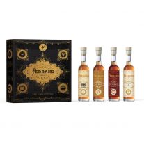 Ferrand Cognac The Collection Box  1x 40%, 1x 42%, 1x 45%, 1x 46%, 4x 0.1l
