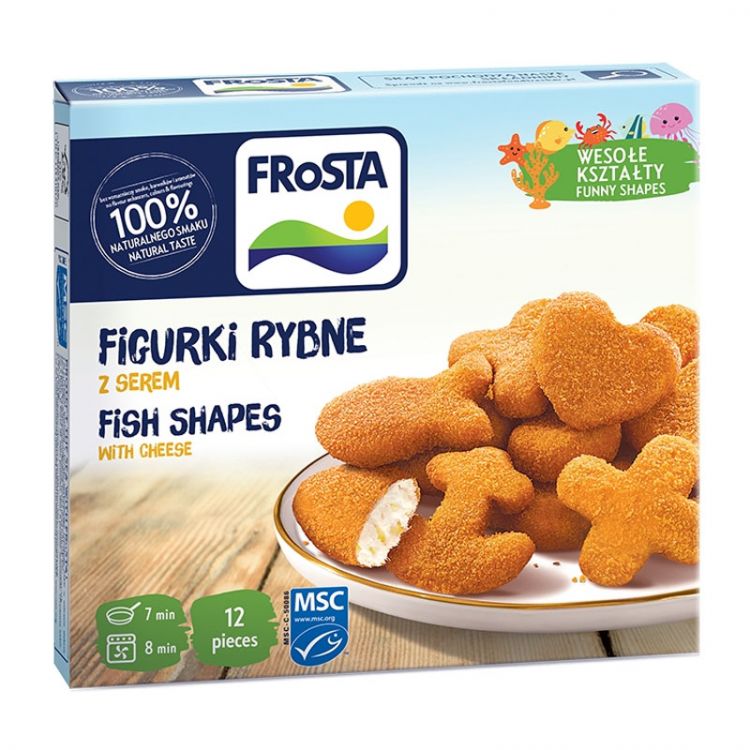 Frosta Veselé rybičky se sýrem 264g