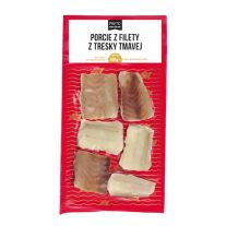 Preto Porcie z filety z tresky  tmavej 400g