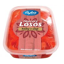 Ryba Nepravý losos v oleji, slaný (kúsky) 150 g 