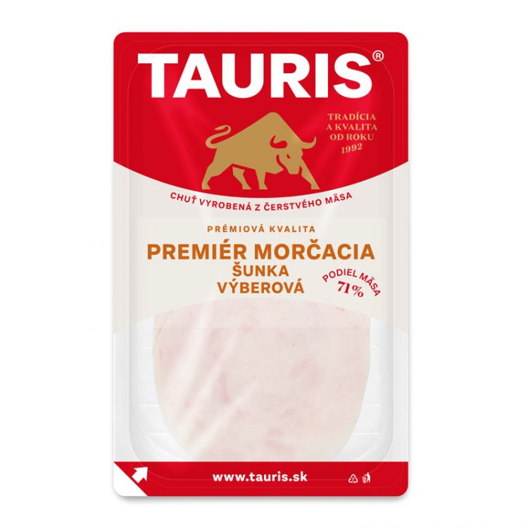 Tauris Premier morčacia šunka 100g
