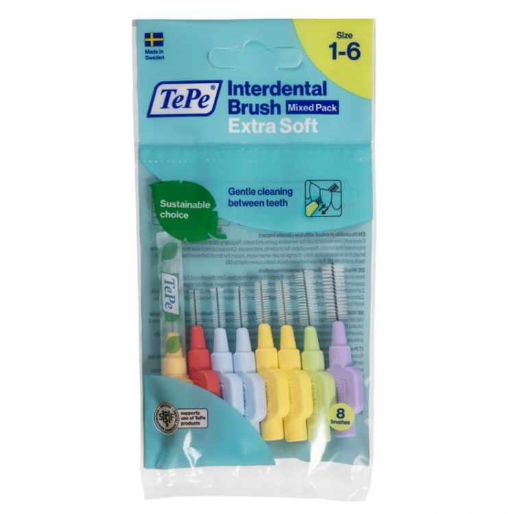 TEPE Medzizubné kefky Extra Soft start MIX