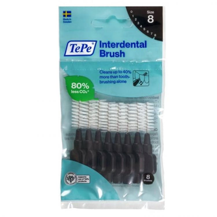 TEPE Medzizubné kefky NORMAL 1,5mm čierna