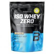 Biotech USA Iso Whey Zero Lactose reduced vanilia 454g