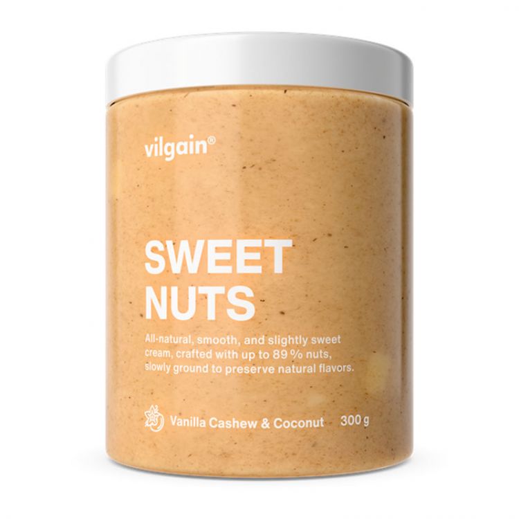 Vilgain Sweet nuts kešu a kokos s vanilkou 300g