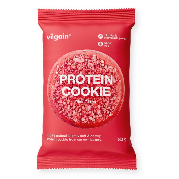Vilgain Proteín cookie ružový lesk 80 g