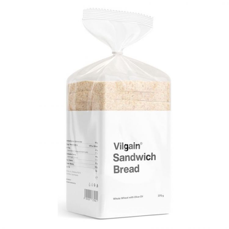 Vilgain Toastový chlieb s olivoým olejom 370g