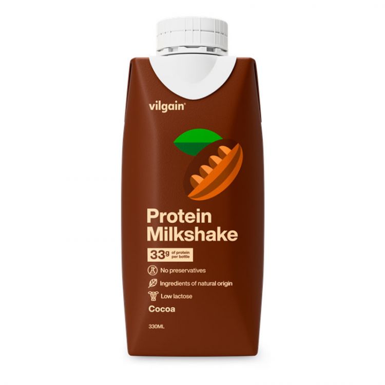 Vilgain Proteínový milkshake kakao 330ml