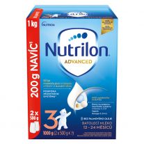 NUTRILON 3 Advanced batoľacie mlieko 1000g