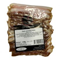 Mäsko Slanina prerastená krájaná