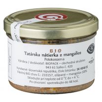 Gastrofarma Salka BIO Tatárska nátierka z mangalice 170g