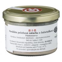 Gastrofarma Salka BIO Hovadzia pečeňová nátierka s čučoriedkami 170g