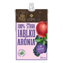 Tvrdošovské Zlato Jablková šťava s Bio aróniou 250 ml