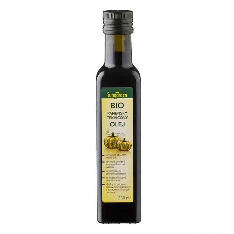 Sungarden Bio tekvicový panenský olej 250 ml