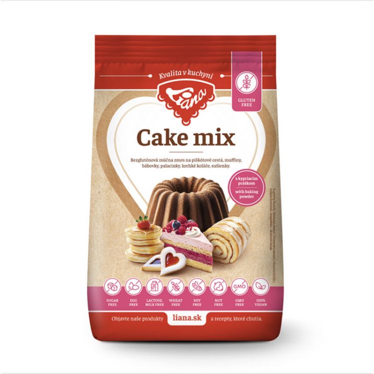 Liana Cake mix bezlepková piškótová zmes 1kg