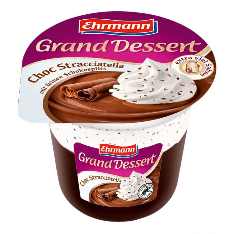 Ehrmann Grand dessert stracciatella 190g