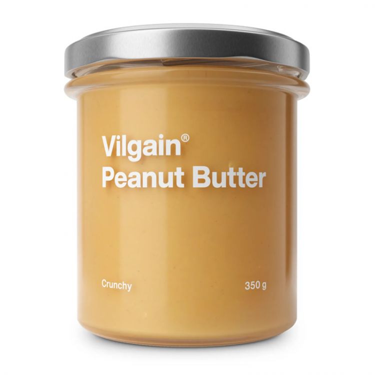 Vilgain arašidové maslo BIO chrumkavé arašidy  350g