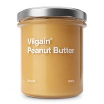 Vilgain  arašidové maslo BIO jemné arašidy 350g