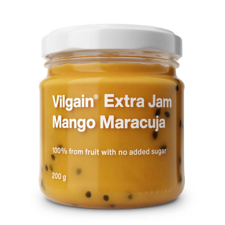 Vilgain Extra džem Mango Maracuja bez pridaného cukru 200g
