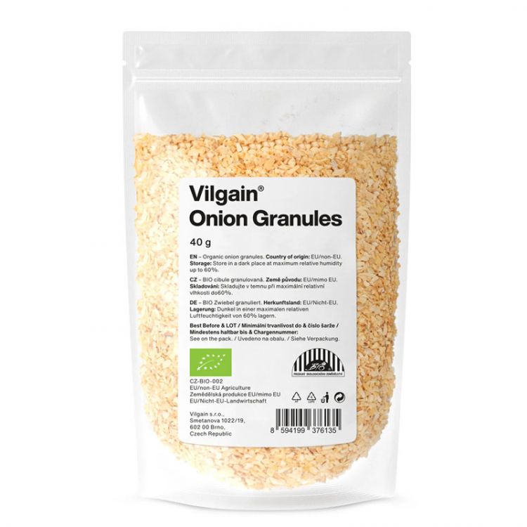 Vilgain Cibuľa granulovaná BIO 40g