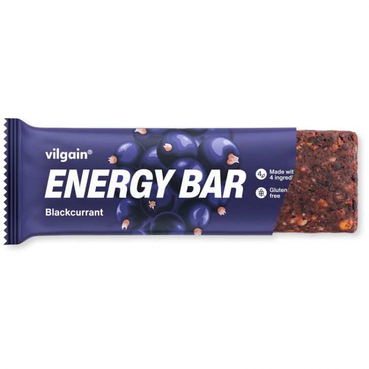 Vilgain Energetická tyčinka čierne ríbezle 55g