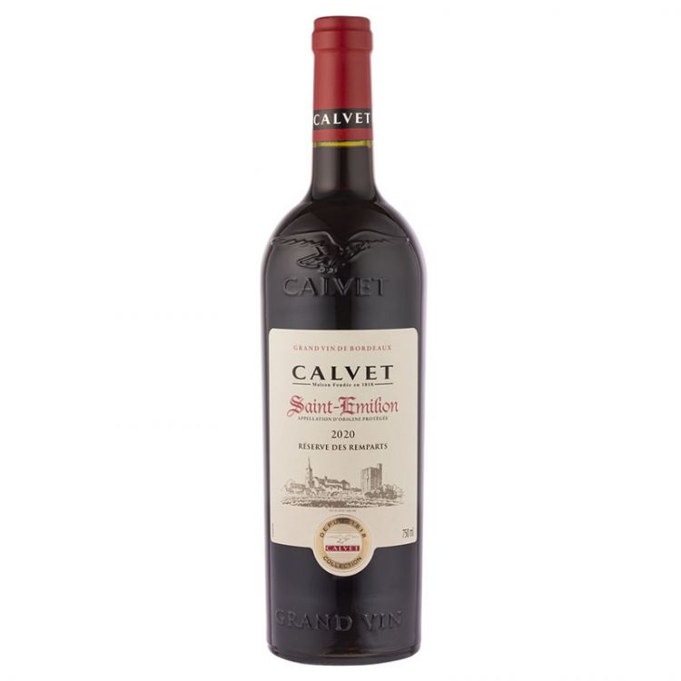 CALVET Saint - Emilion Reserve Des Remparts 750 ml