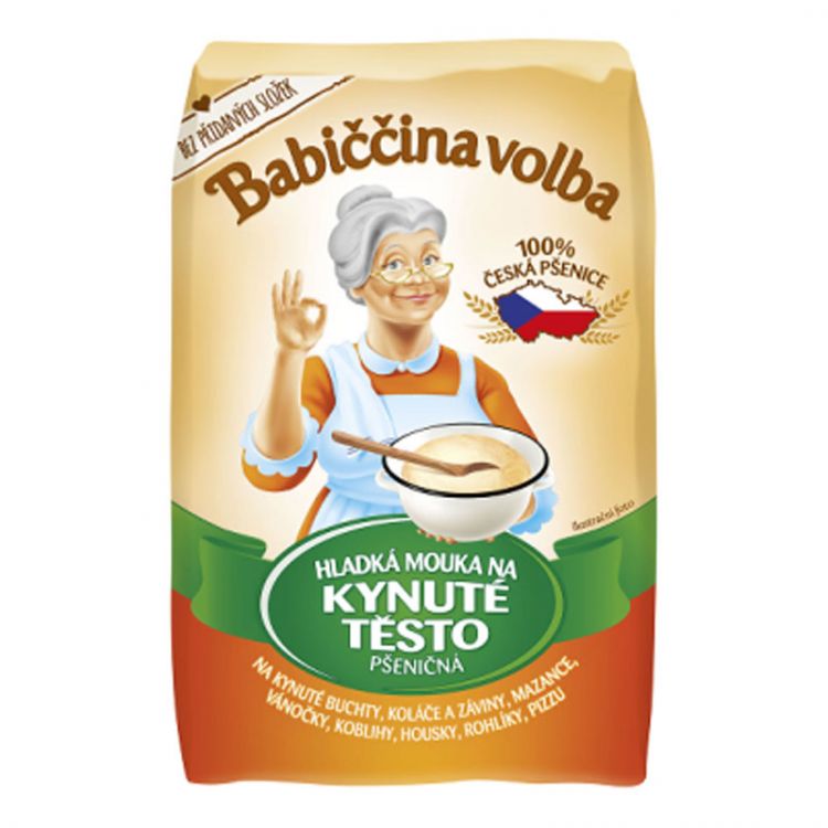 Babičkina voľba Múka hladká na kysnuté cesto 1kg