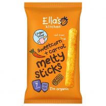 Ella's Kitchen BIO Chrumkavé tyčky s kukuricou a mrkvou (16 g)