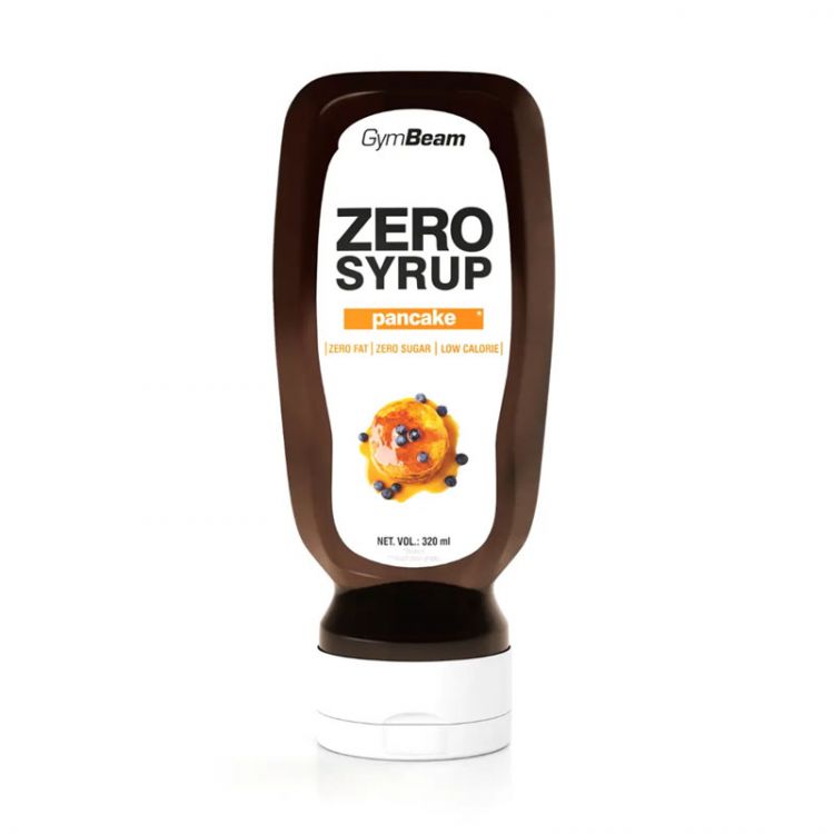 GymBeam Bezkalorický sirup Pancake Syrup 320 ml