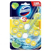 Domestos wc blok 2x55 g Power 5 Lime