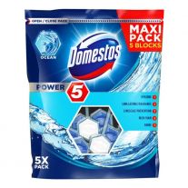 Domestos wc blok 5x55 g Power 5 Ocean