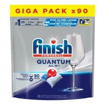 Finish tablety do umývačky riadu  All in 1 Quantum Regular  90 ks 