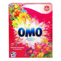 Omo prací prášok Tropical Flowers & Ylang Ylang 45 PD  2,52 kg 