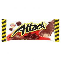 Sedita Attack Oblátky s kakaovo čokoládovou krémovou náplňou v kakaovej poleve 30 g
