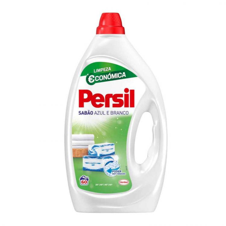 Persil prací gél Azul e Branco  s obsahom bieleho a modrého mydla 2,7l 60PD
