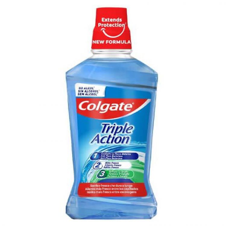Colgate Ústna voda Triple Action 0% alkoholu 500ml