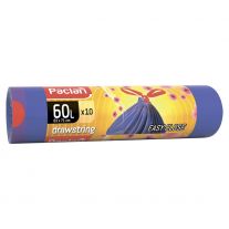Paclan Vrecia do koša AROMA 60L-10ks zaťahovacie 