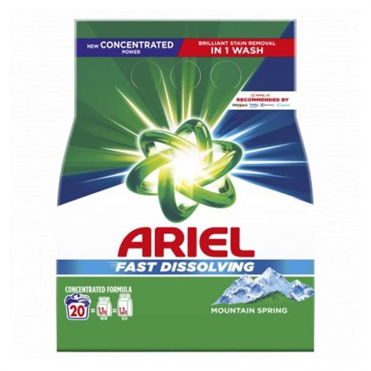 ARIEL Prášok Moutain Spring 20PD 1,1kg