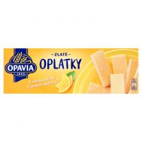 Opavia Zlaté Oplátky citrónová príchuť 146 g