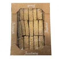 Két Slané tyčinky- sypané sezamom 400g