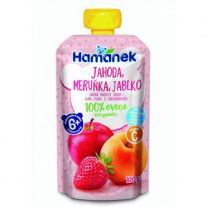Hamánek Jahoda, marhuľa, jablko 100 g