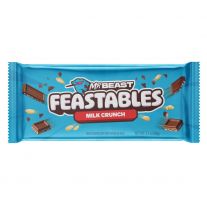 MrBeast Crunch mliečna čokoláda s pufovanou ryžou 60 g