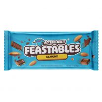 MrBeast Almond mliečna čokoláda s kúskami mandlí 60 g