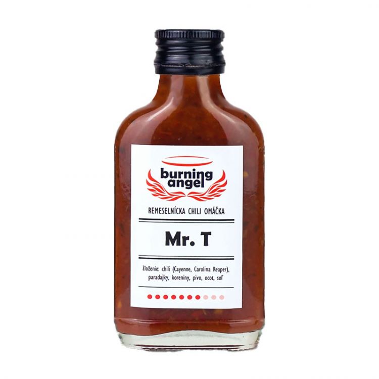 Burning Angel Chili omáčka - Mr. T 100 ml