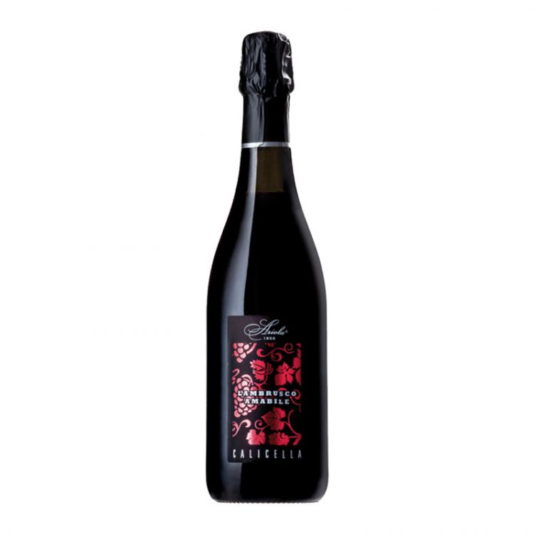 Ariola Lambrusco Amabile Frizzante, 7%, 0,75 l